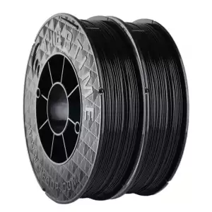 UP ABS+ Black 3D Printer Filament 1kg (2x500g) 1.75mm Diameter