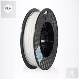 2 x 500g reels White UP PLA Filament (1 kg)