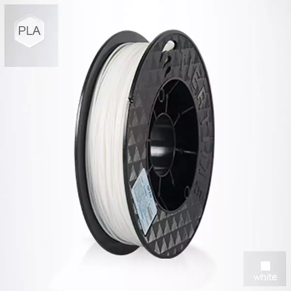2 x 500g reels White UP PLA Filament (1 kg)