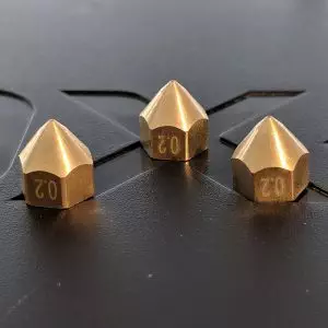 8mm Extrusion Nozzle with 0.2mm Extrusion Hole for UP BOX/+