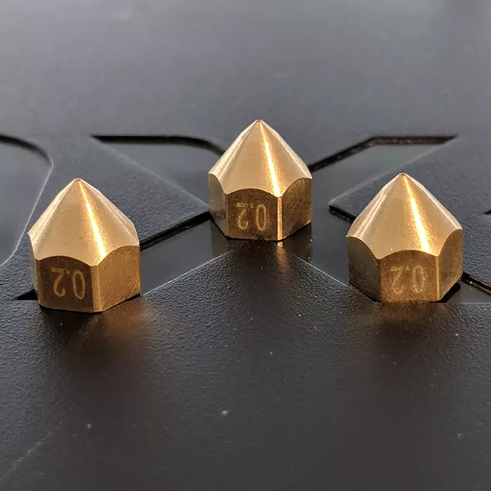 8mm Extrusion Nozzle with 0.2mm Extrusion Hole for UP BOX/+